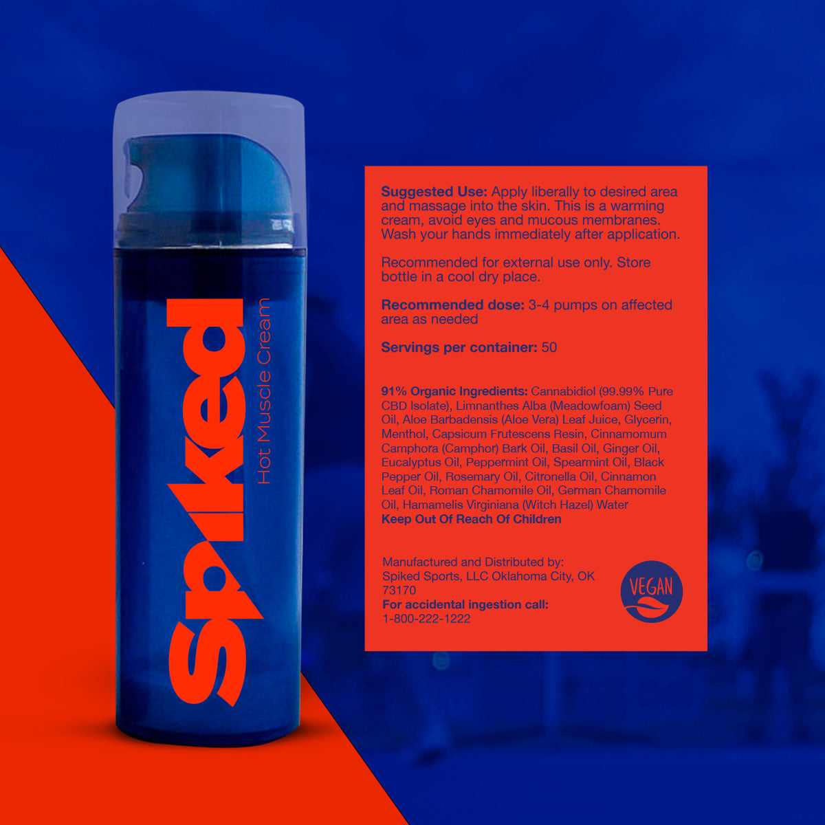 Spiked Hot Muscle Cream